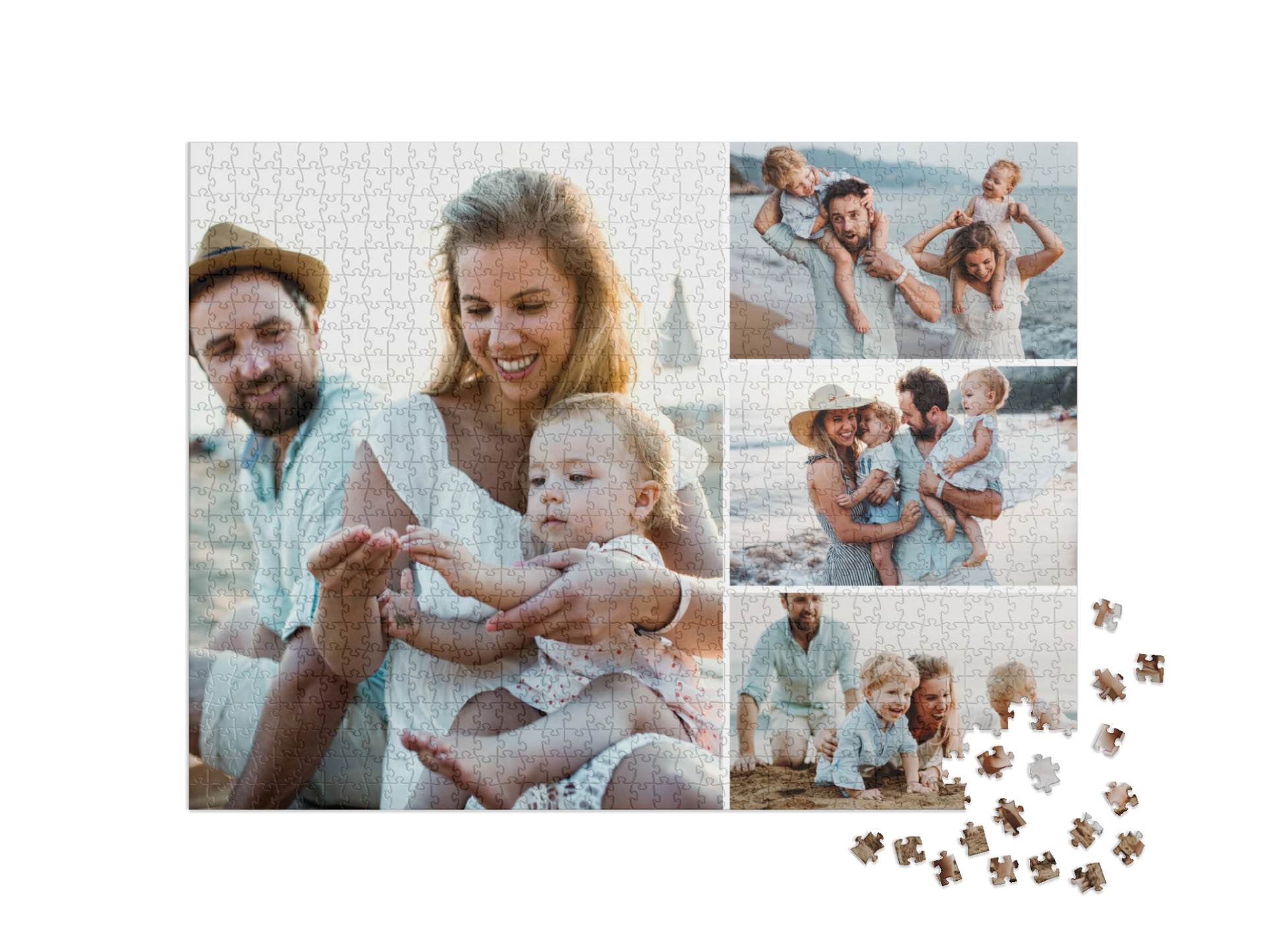 Puzzle collage