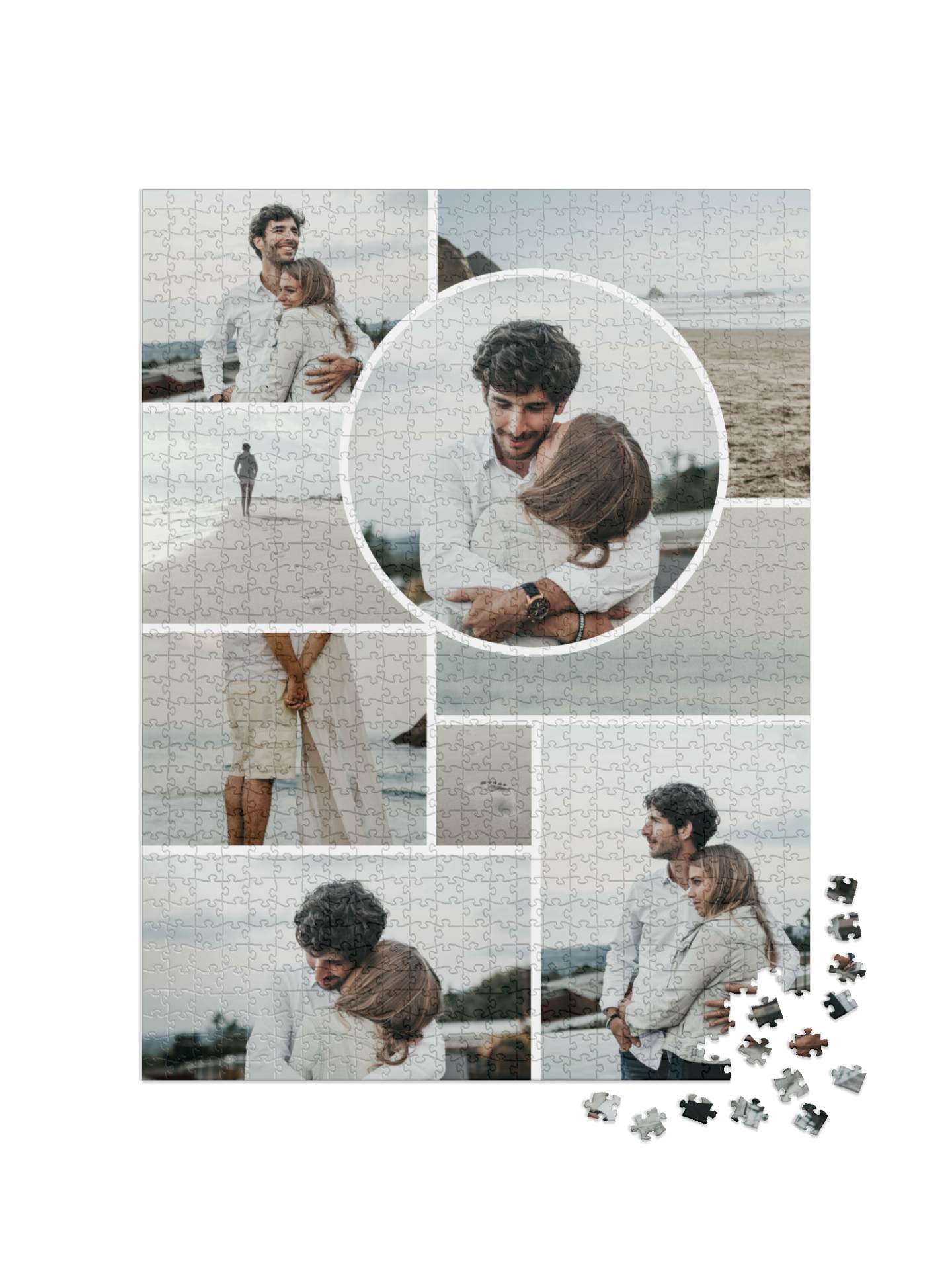 Puzzle collage