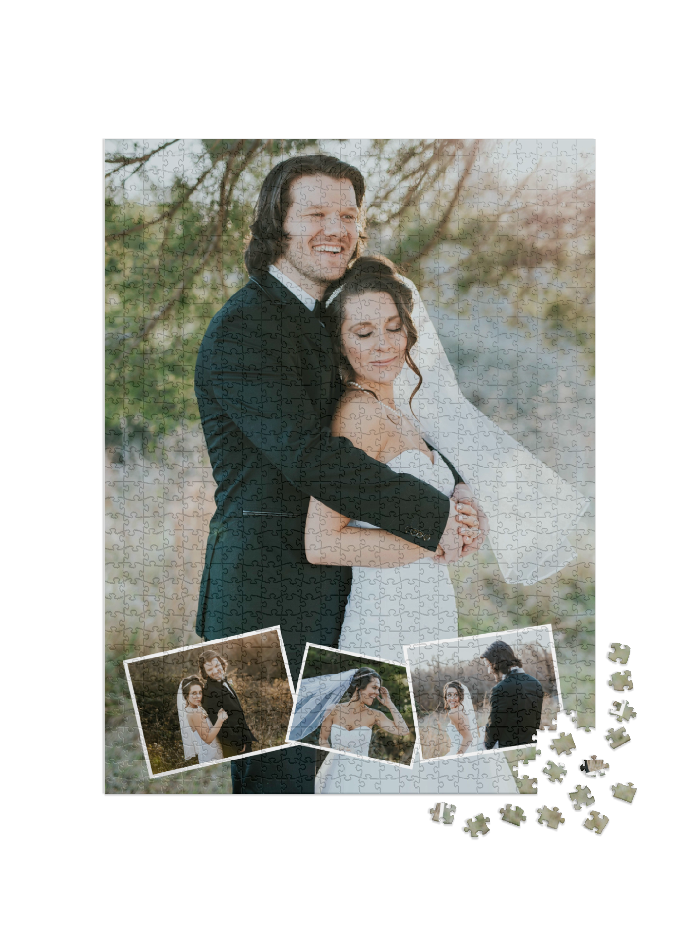 Puzzle collage
