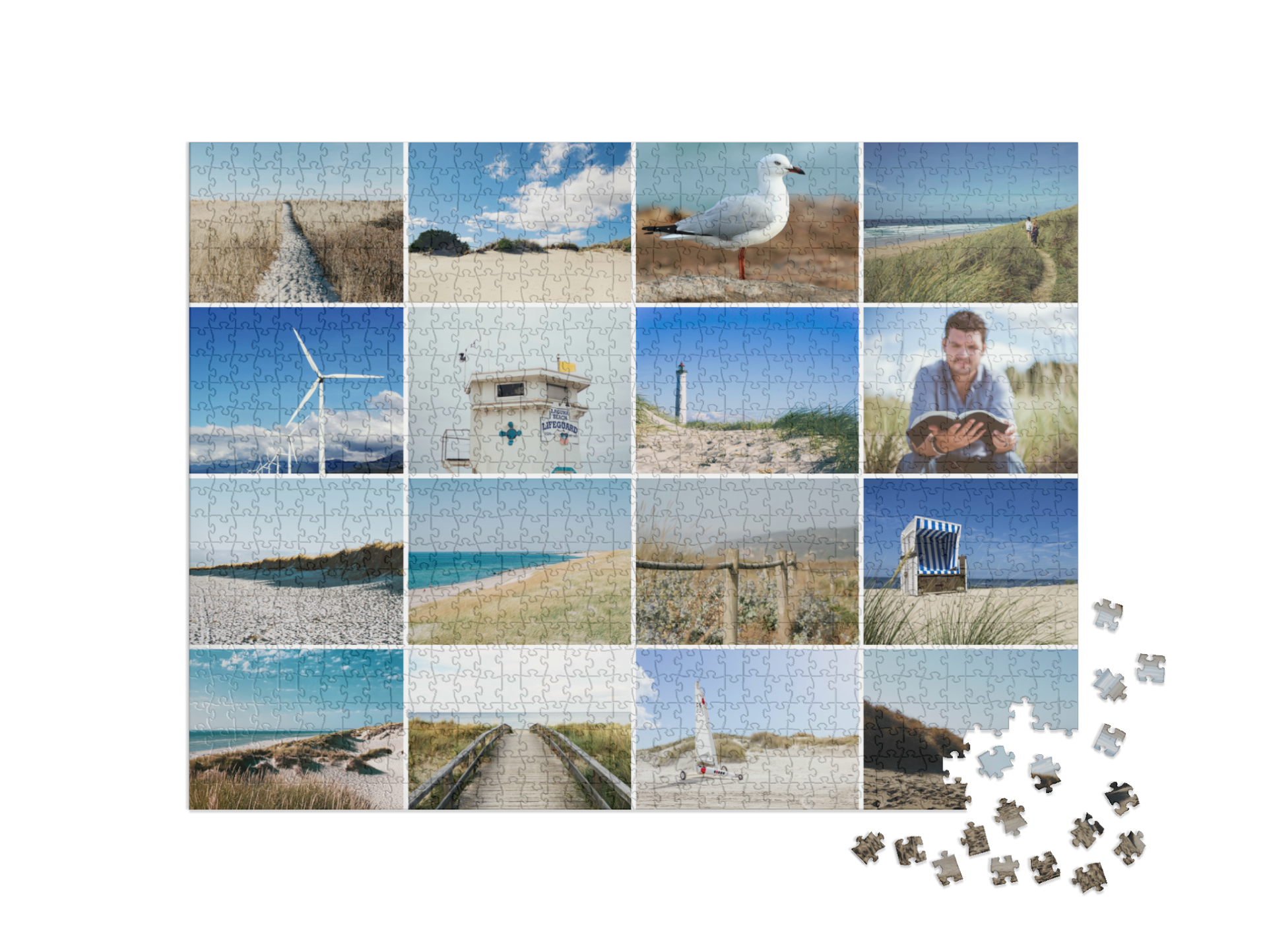 Puzzle collage
