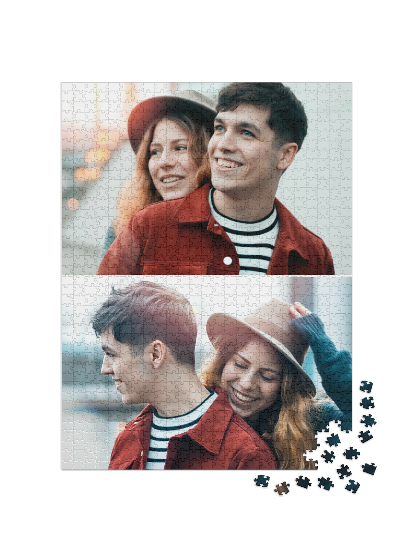 Puzzle collage