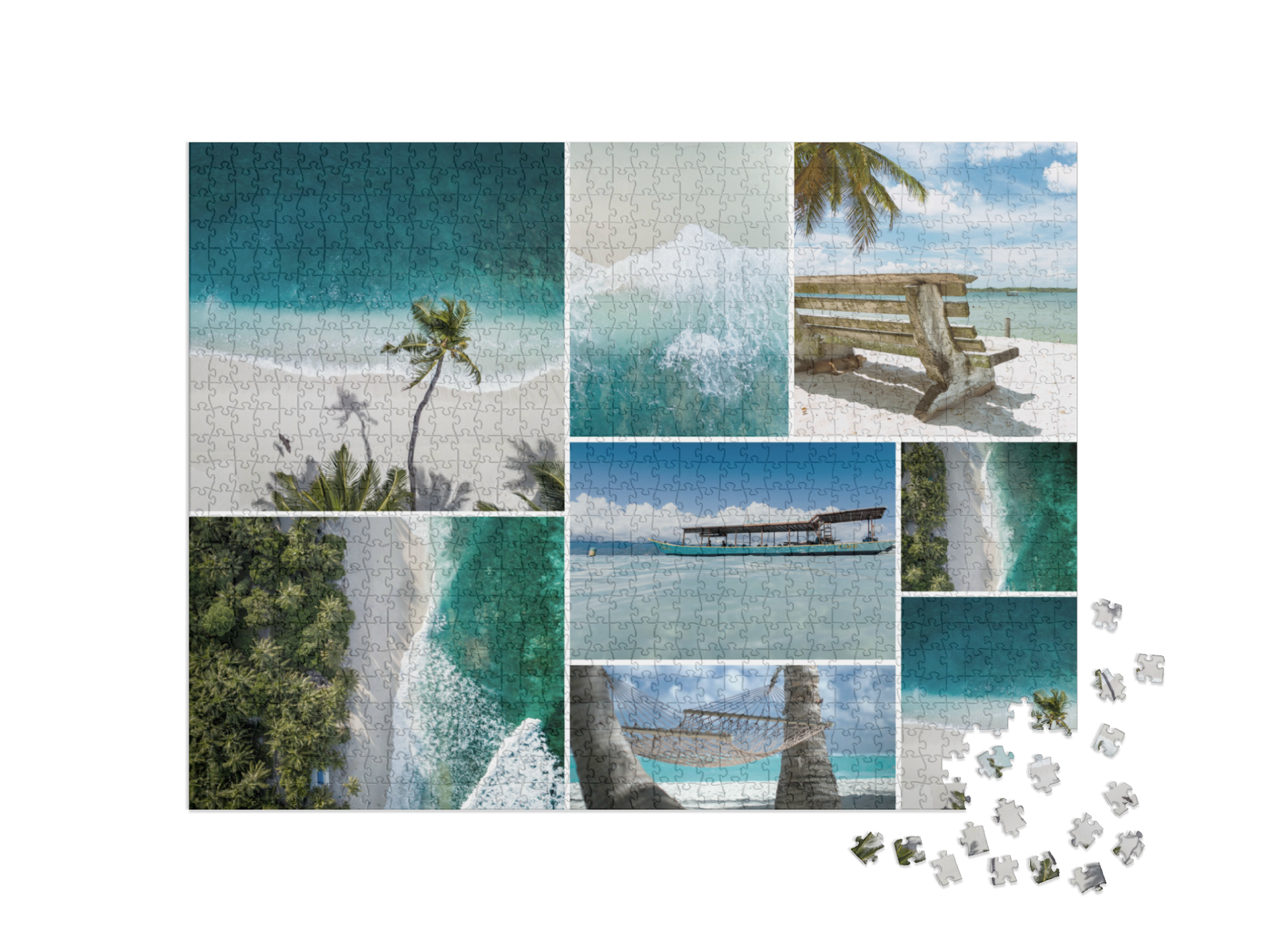Puzzle collage