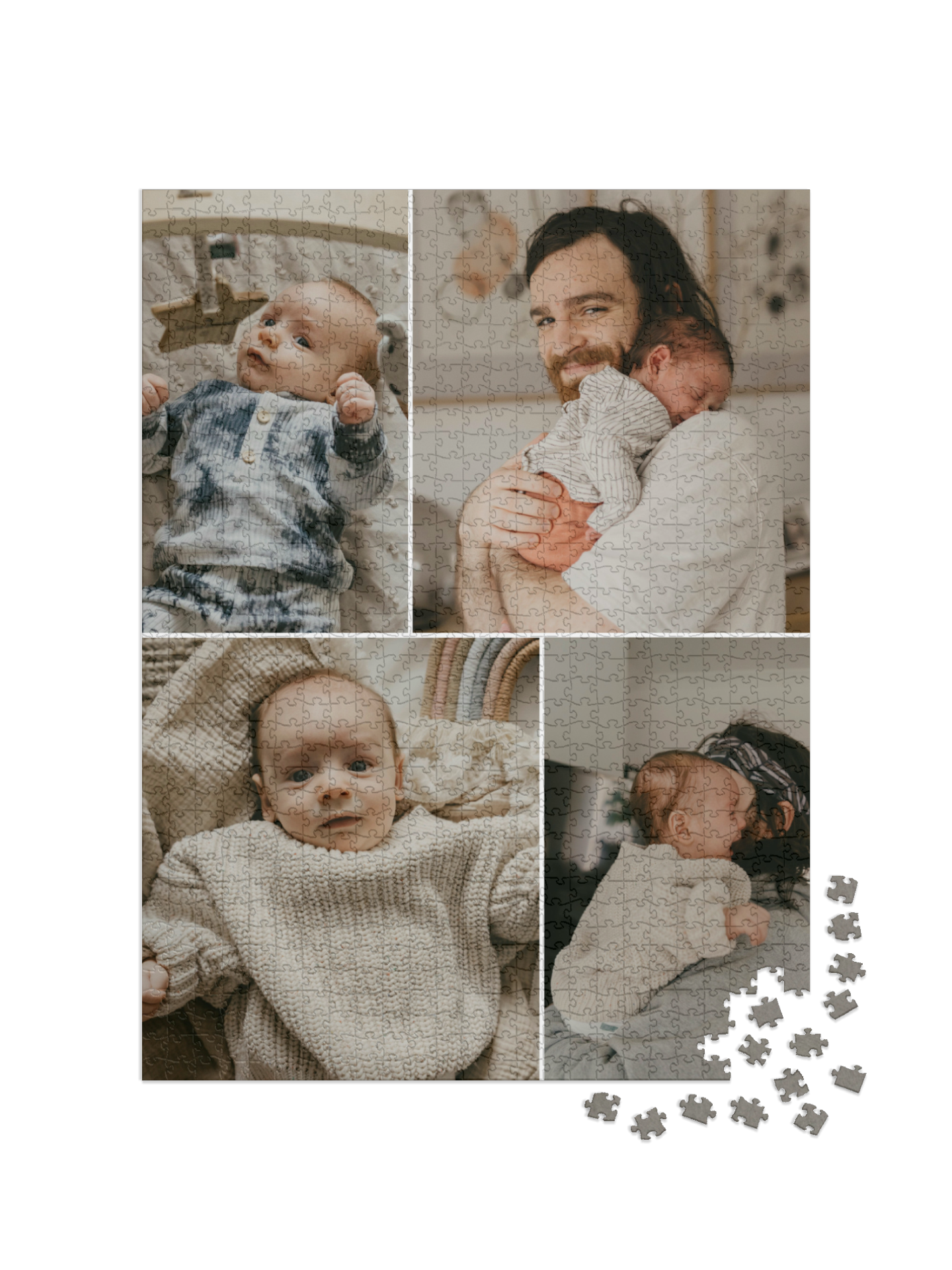 Puzzle collage